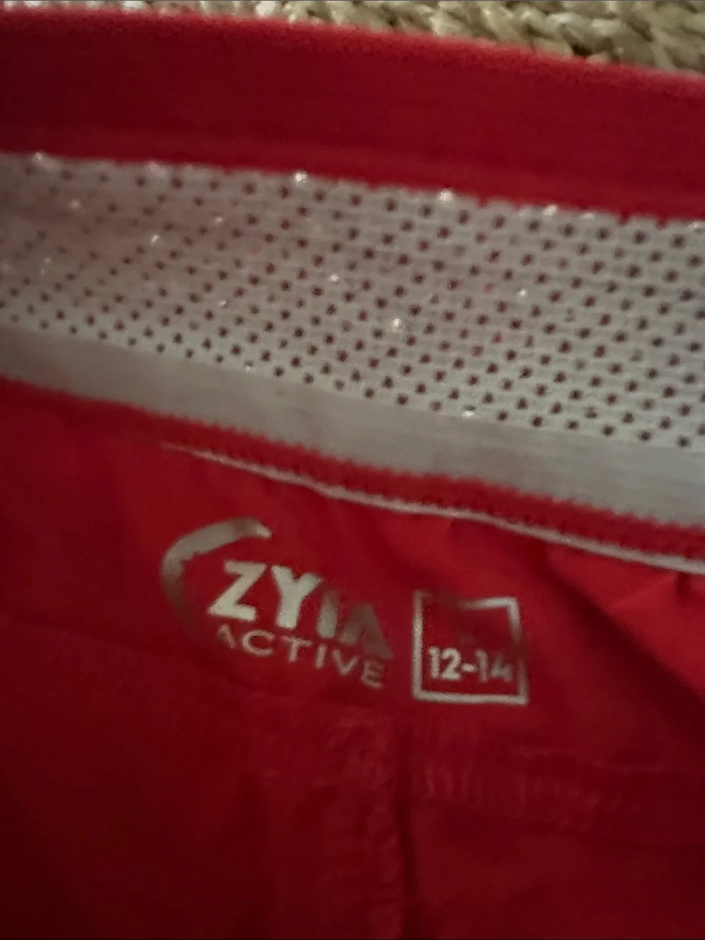 ZYIA Men's Bright Red Athletic Shorts